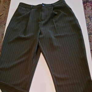 Forever 21 pin strip ankle pants